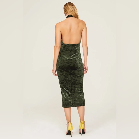 Ronny Kobo Collection Strapless Green Dress - Picture 4 of 15